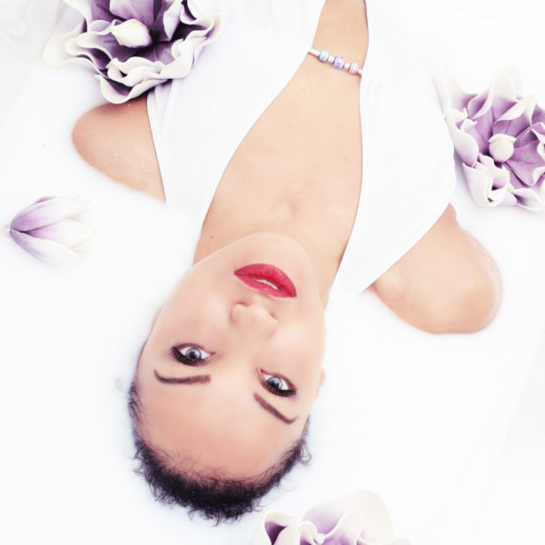 Milchbad Shooting Badewanne